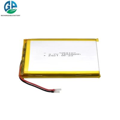 Bateria recarregável Li Polymer 3.7V 10Ah Lipo do polímero do lítio do de alta capacidade 1260100 10000mAh