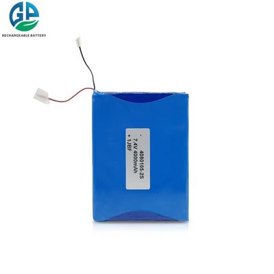 7.4V 4000mAh Li Ion Polymer Battery Pack para Dispositivo Médico Lipo Battery Pack 4080105