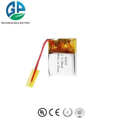 601012 Bateria de polímero de íons de lítio de 3,7 V mais pequena 50mah Para cartão eletrônico