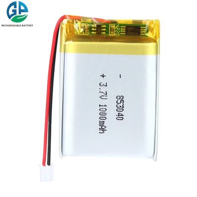 3.7V 1000mAh KC IEC62133 Bateria recarregável aprovada Bateria Lipo