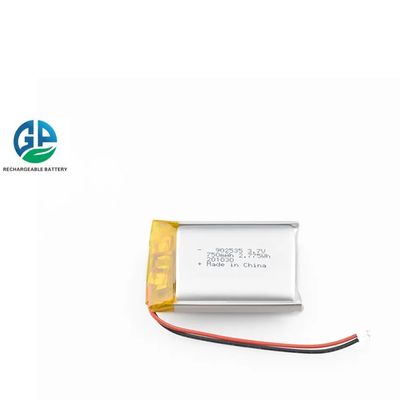 Bateria de polímero de lítio recarregável de 750mAh 3.7V para carros e brinquedos infantis