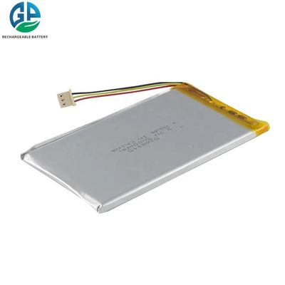 Bateria de Polímero de Lítio Recarregável LiPo Ultra Fina de 5000mAh 3.7V