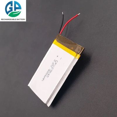 Bateria de Polímero de Lítio de Íon de Lítio Certificada KC/CB de 3.0V 480mAh Recarregável Lipo para Aplicações de IoT