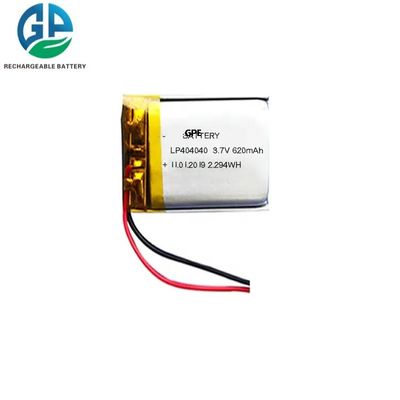 Bateria de Polímero de Lítio 3.7V 620mAh com Vida Útil de 500 Ciclos para Terminal POS e Dispositivos de Beleza