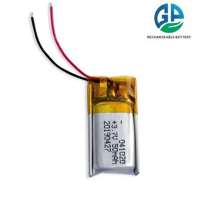 KC aprovado 3.7V 50mAh 401020 Li-polímero recarregável bateria de iões de lítio para bateria de fones de ouvido TWS