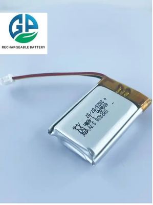 Bateria de Íon de Lítio Recarregável 400mAh 802030 Aprovada pela KC para Smart Watch