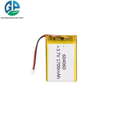 Bateria Recarregável Lipo Aprovada pela KC IEC62133 3.7V 1700mAh para Dispositivos de Beleza