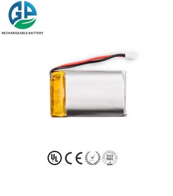 3.7V 400mAh KC Bateria de lítio aprovada para aparelhos de beleza