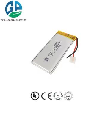 Bateria de Polímero de Lítio Recarregável LiPo Aprovada pela IEC62133 de 600mAh 502450 para Dispositivos de Beleza