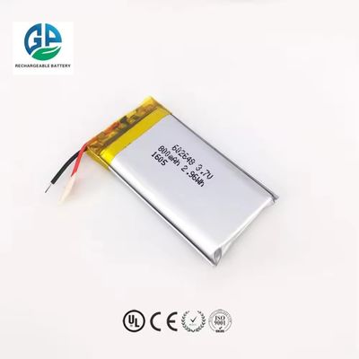 KC aprovado 3.7V 800mAh bateria de lítio polímero recarregável bateria LiPo