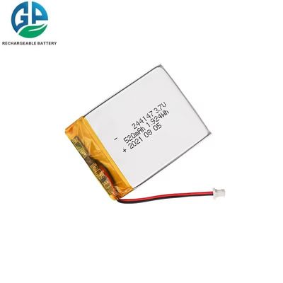 Bateria de Polímero de Lítio KC Aprovada 3.7V 520mAh - Mini Bateria de Polímero de Lítio Recarregável para Produtos Digitais