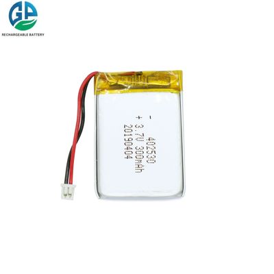 KC IEC62133 Bateria recarregável de 3,7 V de 400 mAh aprovada Bateria Lipo-lítio-polímero