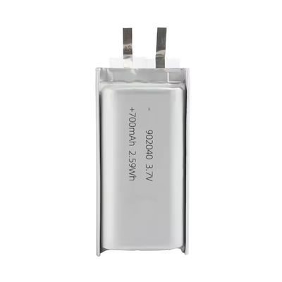 Drones 3.7 Li Polymer Bateria 902040 700mah 10c Alta taxa de descarga Instrumento de beleza Bateria para GPS