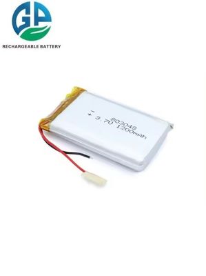 Bateria Recarregável GPE 803048 1200mAh 3.7V Lipo Polímero Aprovada KC IEC62133