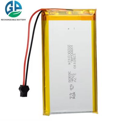 3Bateria Lipo recarregável Li-Polymer 1260110 10000mAh 3.7v Bateria de íons de lítio 3.7v 10ah