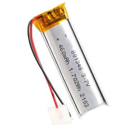KC aprovado Bateria Lipo 3.7V 460mah 801348 Bateria de lítio-íon de polímero Bateria de lítio polímero