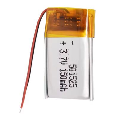 30C Alta taxa de descarga KC Bateria recarregável de lítio aprovada 3.7V 150mAh