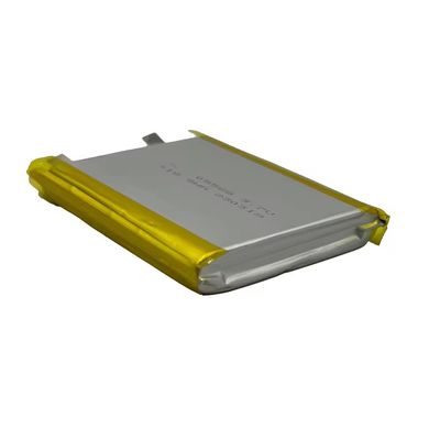 Bateria de polímero de íon de lítio de alta capacidade de 5000mAh 3.7V com vida útil de 500 ciclos para produtos digitais