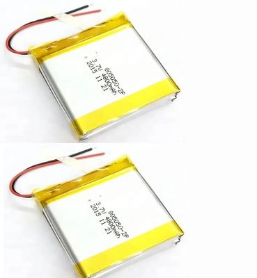 Bateria Li-ion de alta capacidade de 3,7V 1S2P 14,8wh 3,7v 805050 4000mAh 4400mAh 4800mAh