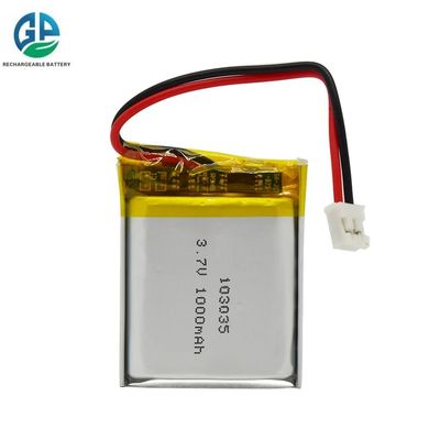 Bateria recarregável KC CE 103035 3.7v 1000mah Baterias Lipo Bateria de lítio polímero 1000mah 3.7v