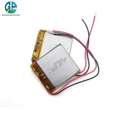 3.7v 300mah Bateria de lítio polímero 303040 Lp303040 Bateria recarregável