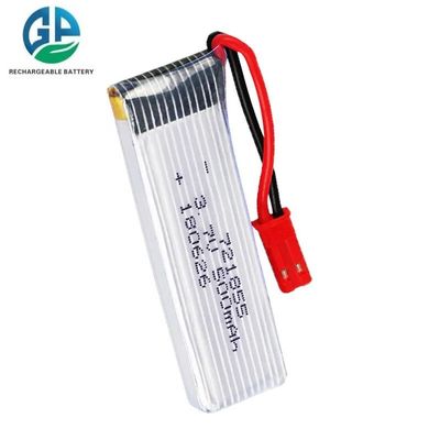 Bateria Lipo 721855 recarregável 3.7V 500mah Polímero de Lítio KC Bateria aprovada