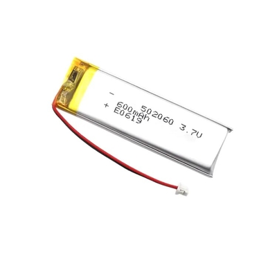 Bateria recarregável Bateria Li-Polymer Battery Cell Bateria recarregável 3.7v 600mah Pacote Modelo Qualidade 502060 Pequena Bateria de Lítio Polímero Lipo 3.7v 600mAh Bateria certificada KC
