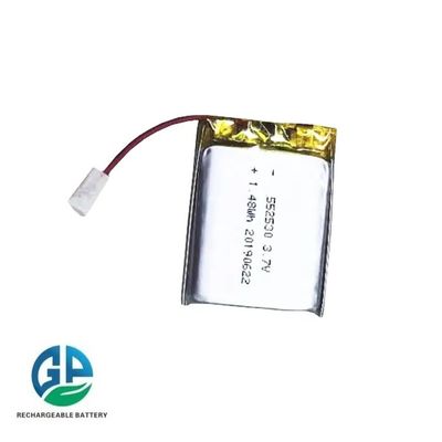 KC Certificado 3.7V 400mAh Bateria de lítio polímero recarregável Li Ion Lipo Bateria para dispositivos de beleza