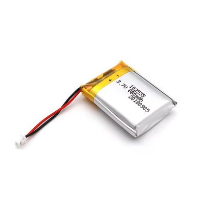 Bateria recarregável de 3,7v 880mah 102535 3,7V 880mAh Li Ion Polymer Battery Aprovação KC Bateria de polímero de lítio