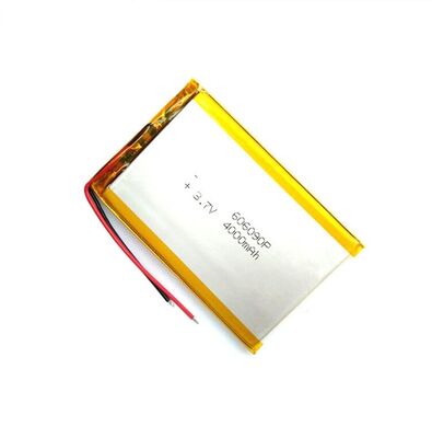 Alta Capacidade 3.7V 4000mAh Bateria de Íon de Lítio Polímero 500 vezes recarregável Polímero de Lítio 5000mAh 3.7v 4000mah 606090