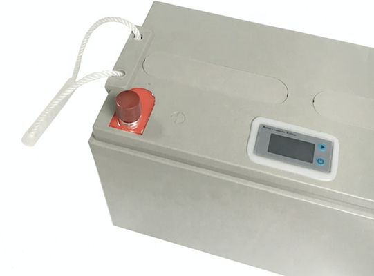 Bateria LiFePO4 de 12V 80Ah com vida útil de 2000 ciclos e classificação IP65 para energia solar e carrinhos de golfe