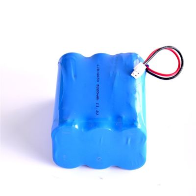 Bateria de Íon de Lítio 18650 3S2P 11.1V 5200mAh com Taxa de Descarga Alta de 3C para Ferramentas Elétricas