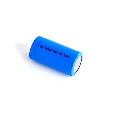 18350 bateria leve instantânea recarregável da bateria de lítio 3.7V 900mAh