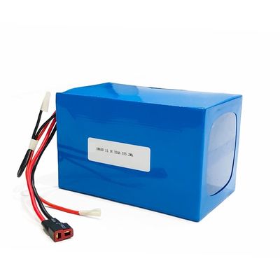 Bateria recarregável 18650 3S de íons de lítio 11.1V 30Ah UN38.3 Certificada para luz solar e bicicleta elétrica