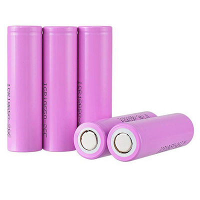 Células de bateria do lítio de RoHS 3.7V Li Ion 1500mAh 15C 18650