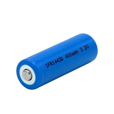 Bateria LiFePO4 de 3,2V e 400mAh com Vida Útil de 2000 Ciclos e Tamanho de 14*43mm para Aplicações Solares