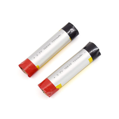 Bateria de polímero de lítio 10C 16600 1300mAh 3,7V para cigarro eletrônico