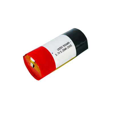 3.7V 10C recarregável 18350 bateria de polímero de lítio 900mAh para cigarro eletrônico