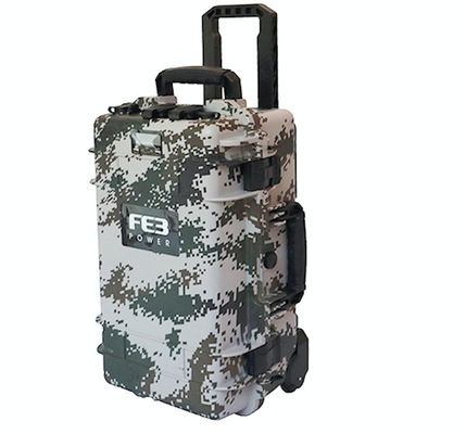 Estação de energia portátil à prova d'água de 2000W com bateria LiFePO4 para uso interno e externo