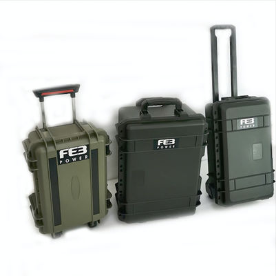 Estação de Energia Portátil de 5000W com Bateria LiFePO4 e Inversor de Onda Senoidal Pura para Uso Interno/Externo