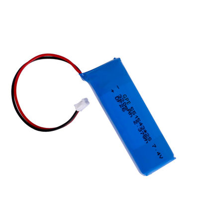 a bateria do polímero do lítio de 7.4V 320mah embala 551543 recarregáveis