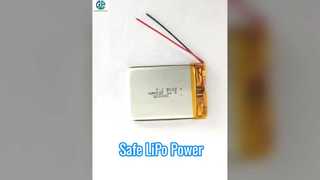 CB KC do UL da bateria de 3.7V 250mAh LiPo aprovado